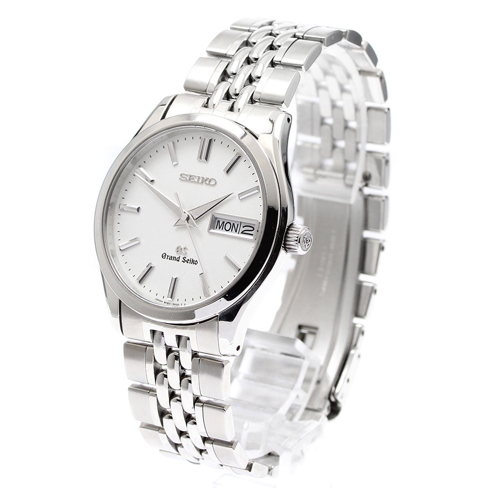 SEIKO Grand Seiko SBGT001/9F83-9A00 Day date Silver Dial Quartz Men's_911130