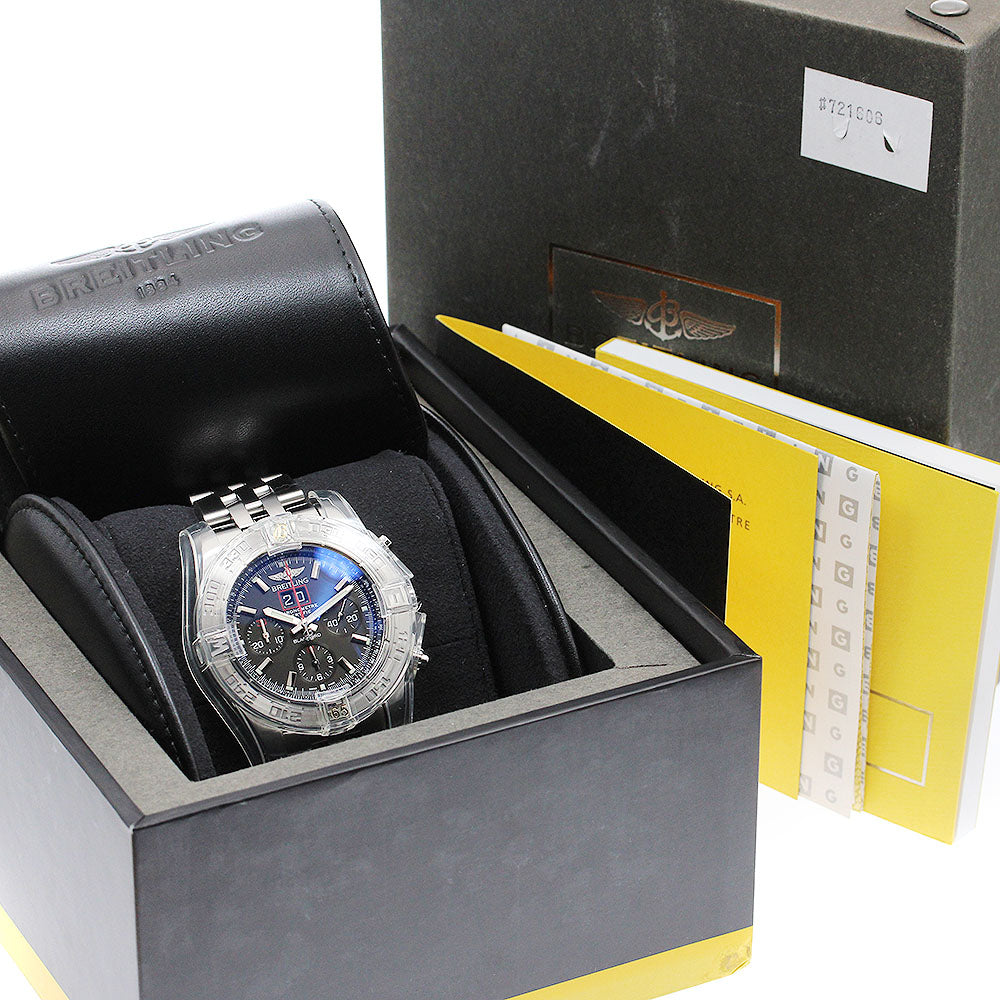 BREITLING Chronomat Blackbird A44360 Date Chronograph Automatic Men's_911133