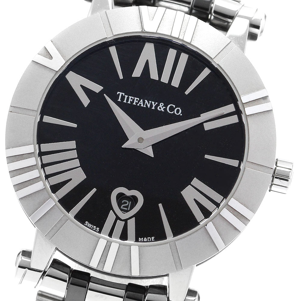 TIFFANY&Co. Atlas Z1300.11.11A10A00A Date black Dial Quartz Ladies Watch_911135