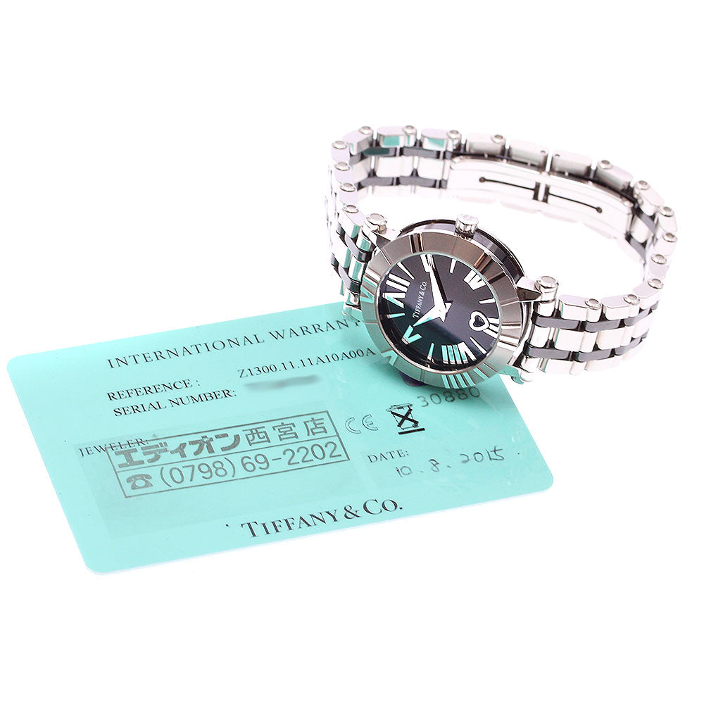 TIFFANY&Co. Atlas Z1300.11.11A10A00A Date black Dial Quartz Ladies Watch_911135