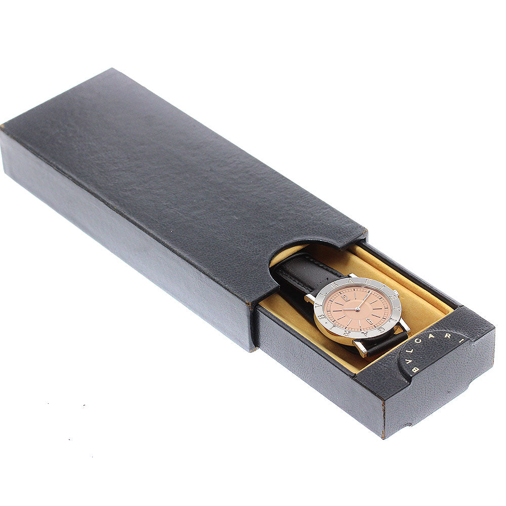 BVLGARI BVLGARIBVLGARI BB33SLD Orange Dial Quartz Men's Watch_911138