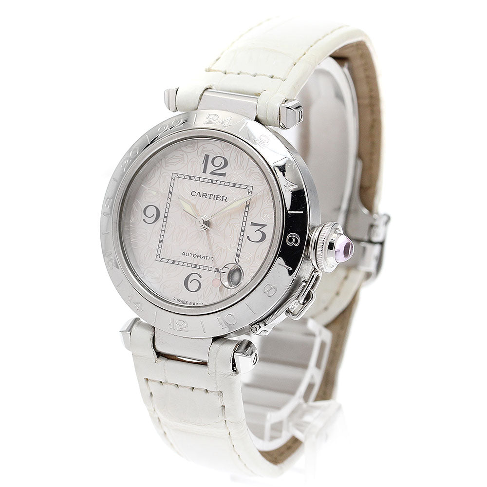 CARTIER Pasha C Meridian W3107099 Christmas Limited GMT Pink shell Dial Automatic Ladies Watch_911142