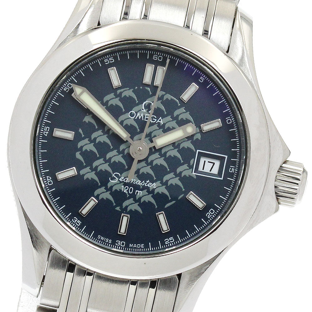 OMEGA Seamaster120 Jacques Mayol 2002 2588.80 Date Quartz Ladies Watch_911151