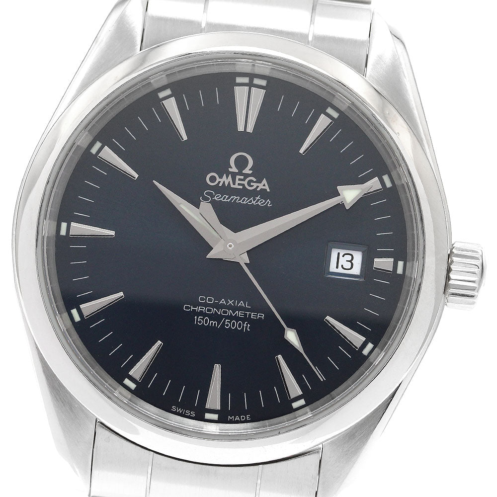 OMEGA Seamaster Aqua Terra 2503.80 Date Navy Dial Automatic Men's Watch_911190