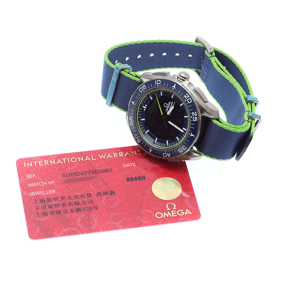 OMEGA Speedmaster Skywalker X-33 318.92.45.79.03.001 Quartz Men's Watch_911191