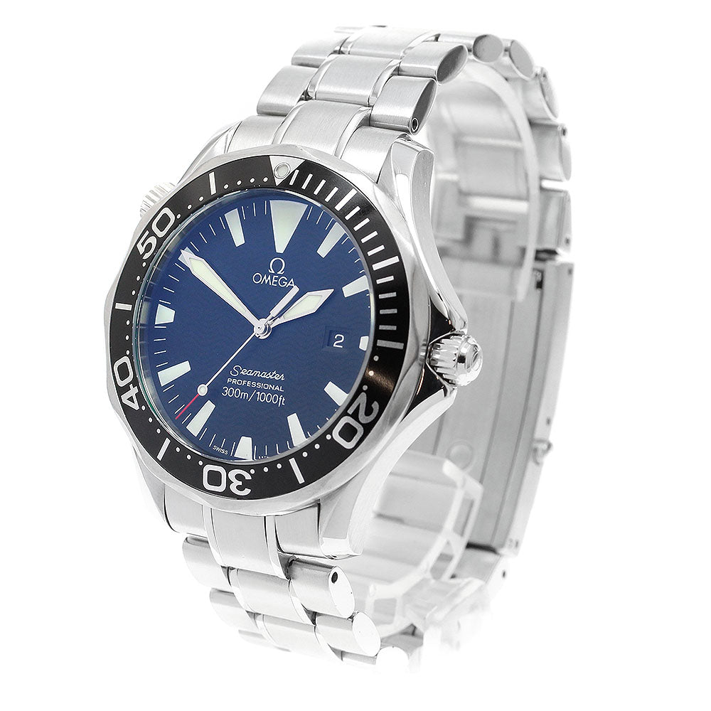 OMEGA Seamaster300 2264.50 Date black Dial Quartz Men's Watch_911193