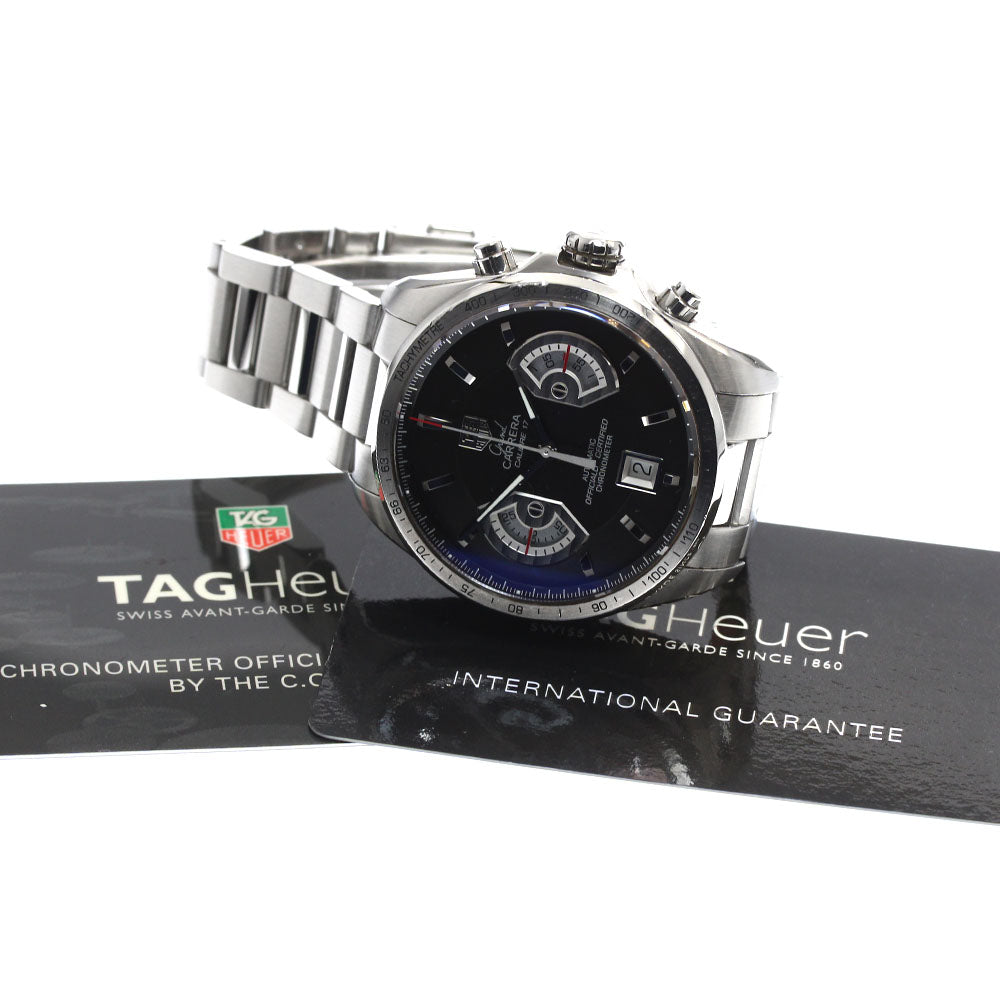 TAG HEUER Grand Carrera CAV511A Caliber 17 black Dial Automatic Men's_911203