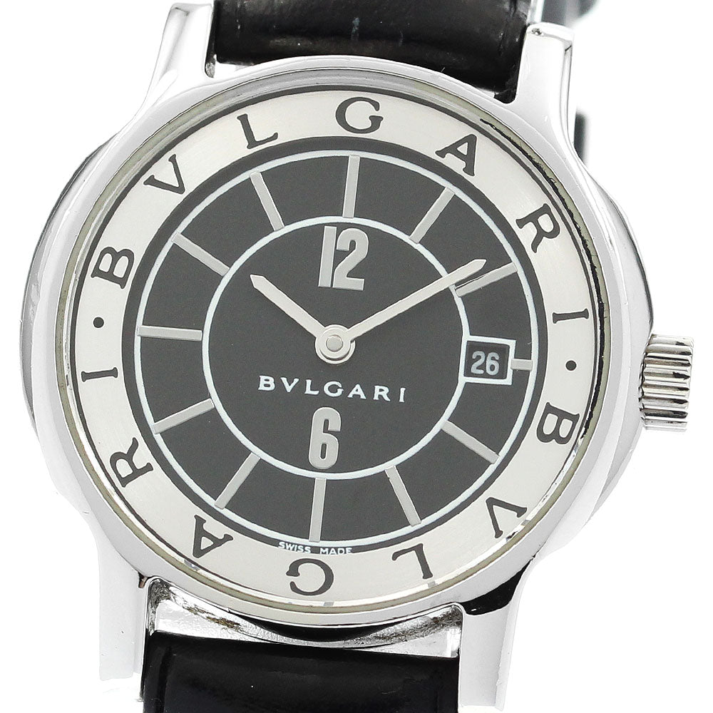 BVLGARI Solo tempo ST29S Date black Dial Quartz Ladies Watch_911204