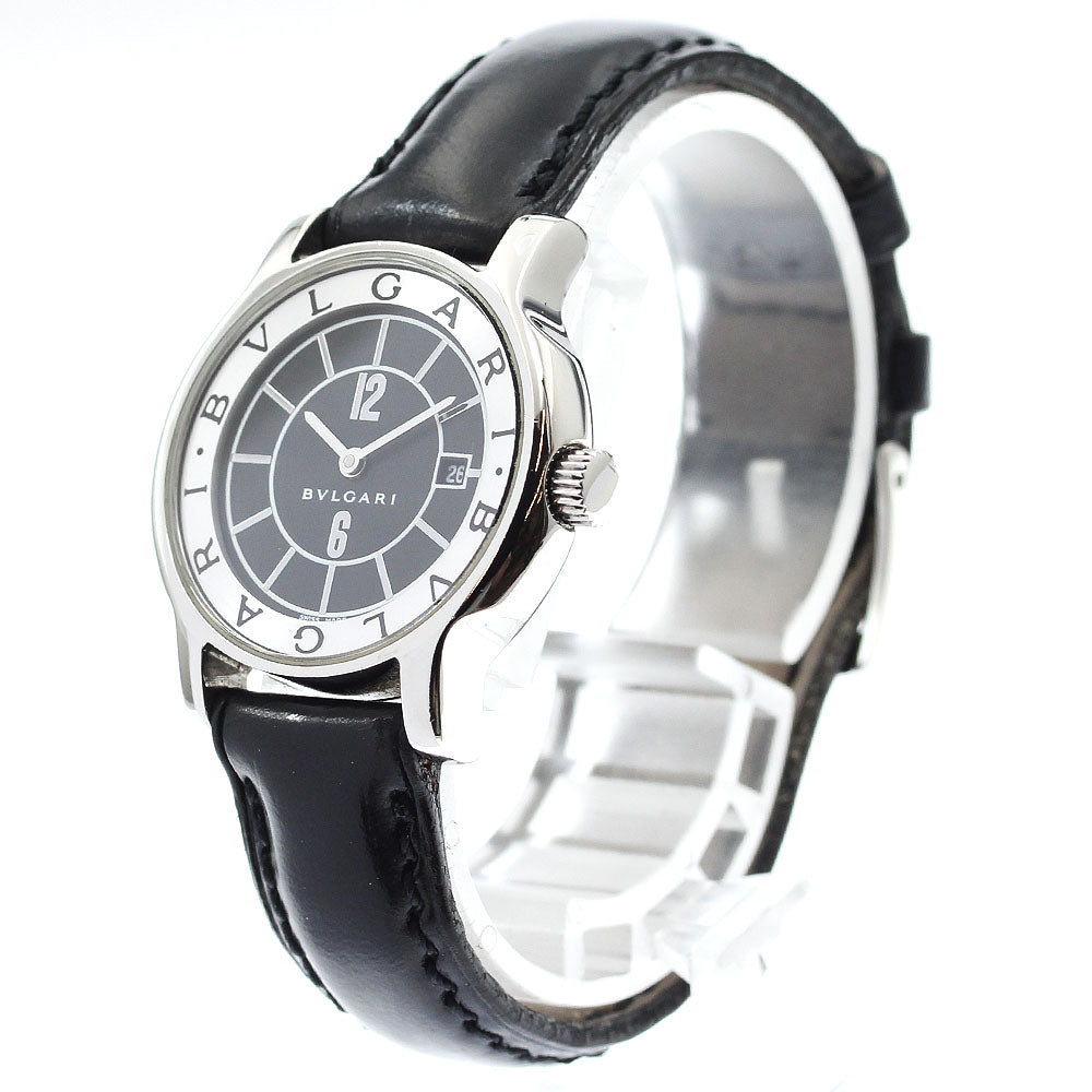 BVLGARI Solo tempo ST29S Date black Dial Quartz Ladies Watch_911204