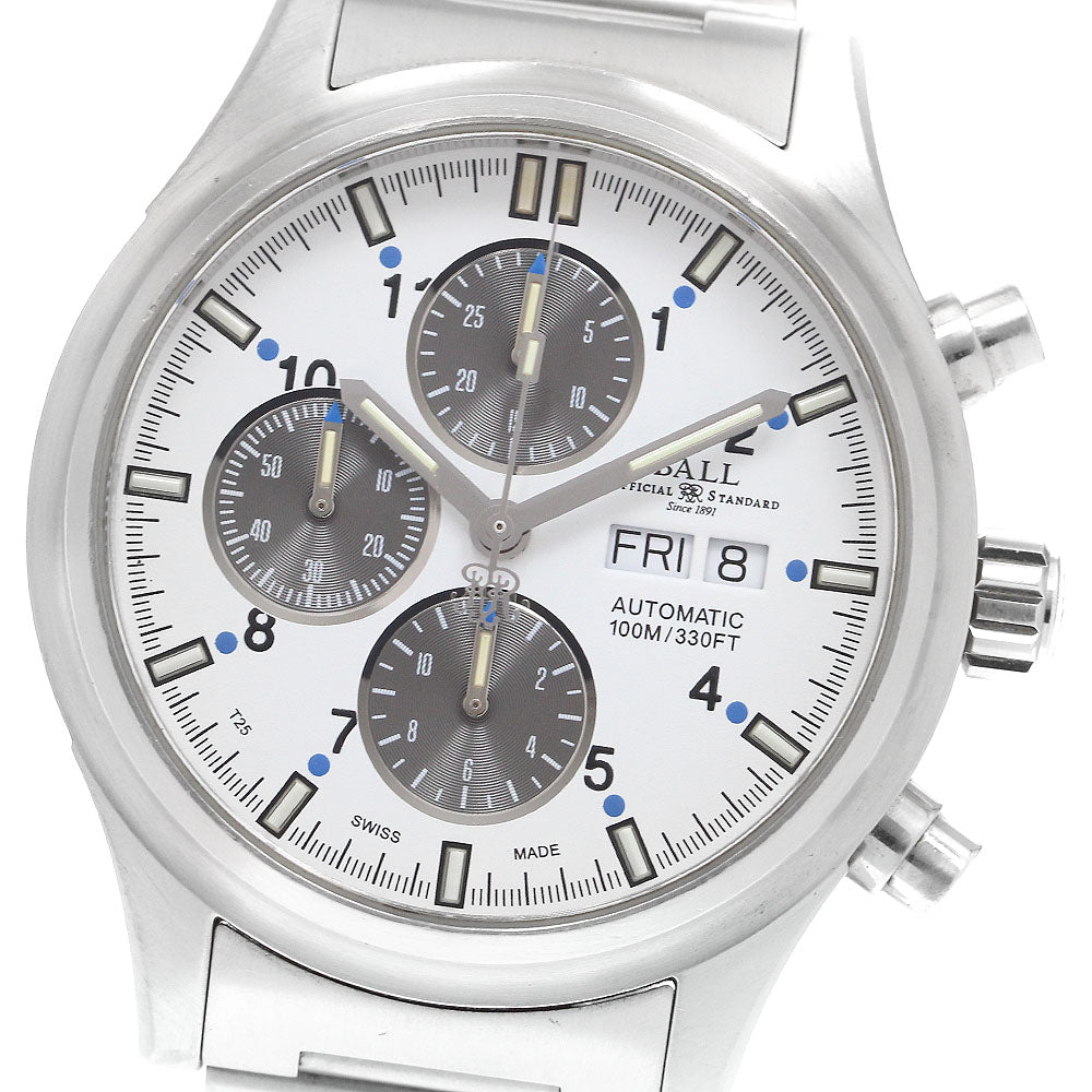 BALLWATCH Stokeman Ionosphere CM1090C-SJ-WH1BE Chronograph AT Men's Watch_911206
