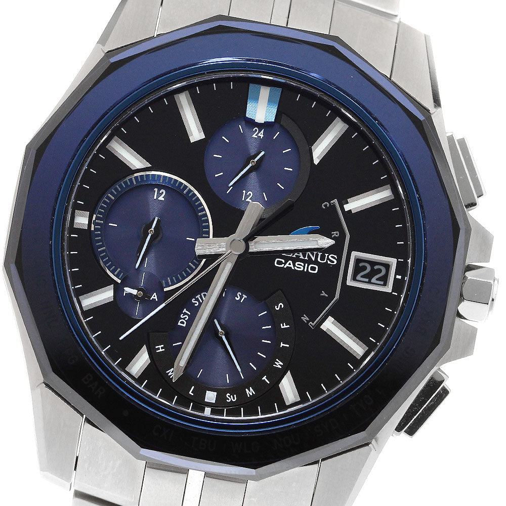 CASIO Oceanus Manta OCW-S6000-1AJF Solar Powered Radio Men's Watch_911214