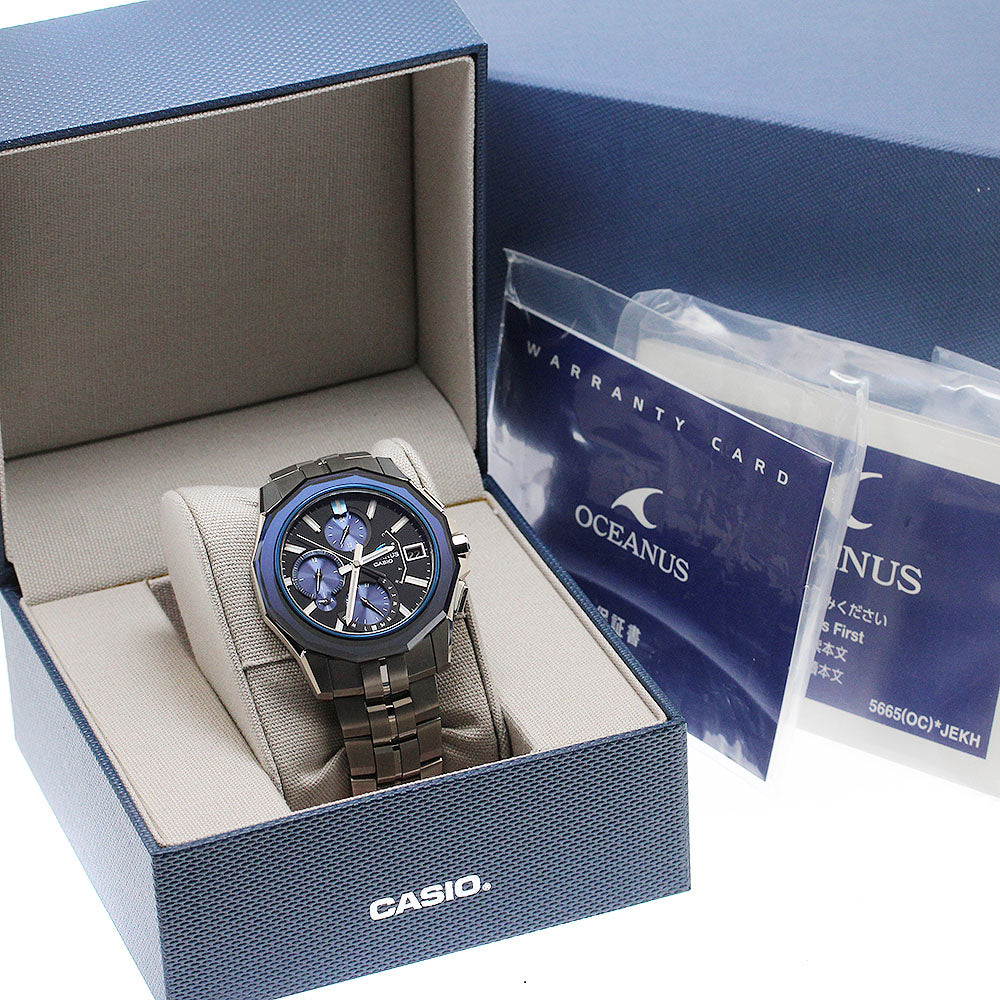 CASIO Oceanus Manta OCW-S6000-1AJF Solar Powered Radio Men's Watch_911214