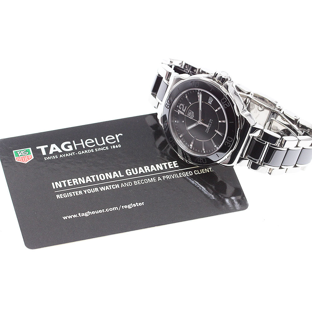 TAG HEUER Formula 1 WAH1210 Date black Dial Quartz Ladies Watch_911219