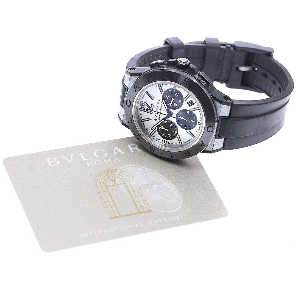 BVLGARI Diagono Magnesium DG42SMCCH Date Chronograph Automatic Men's_911225