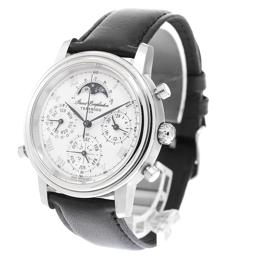 TENSHODO Grand complication 6771-T008721 Moon phase Quartz Men's Watch_911227