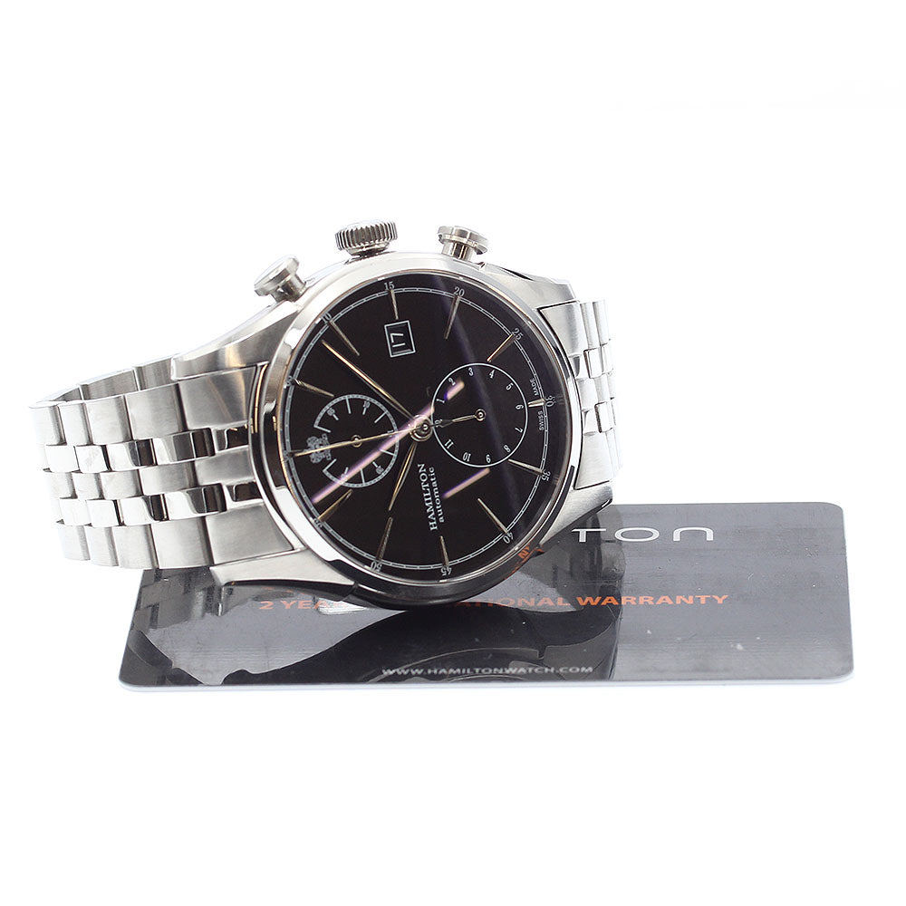 HAMILTON Jazzmaster Spirit of Liberty H324161 Chronograph AT Men's Watch_911237