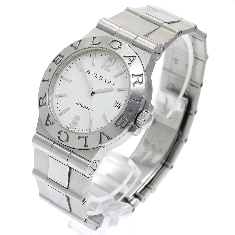 BVLGARI Diagono Sports LCV35S Date white Dial Automatic Men's Watch_911270