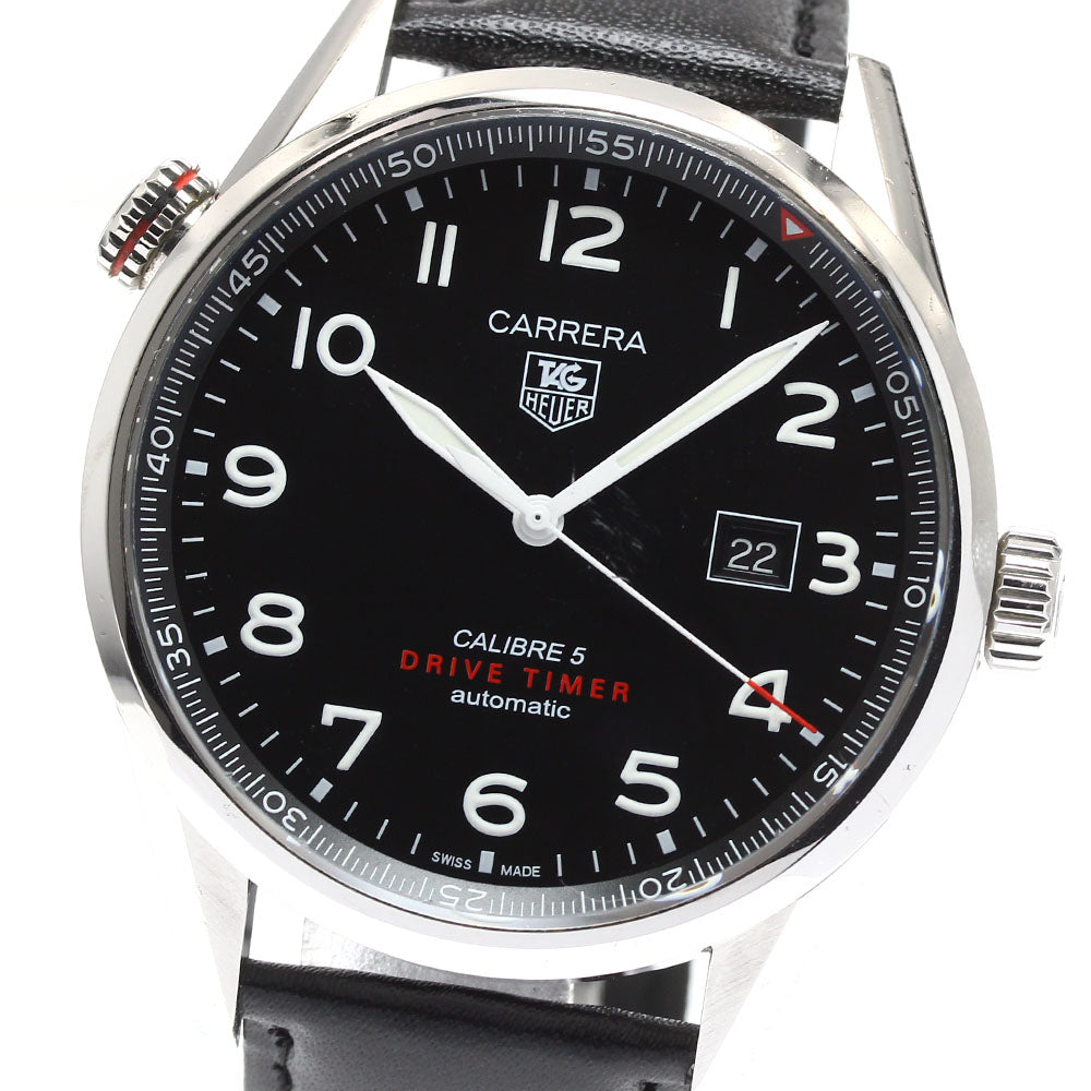 TAG HEUER Carrera Caliber 5 Drive Timer WAR2A10.FC6337 Automatic Men's_911279
