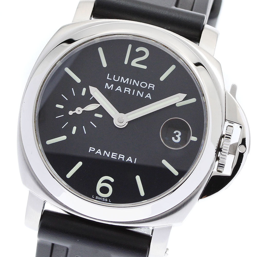PANERAI Luminor Marina PAM00048 Small Second Date Automatic Men's Watch_911303