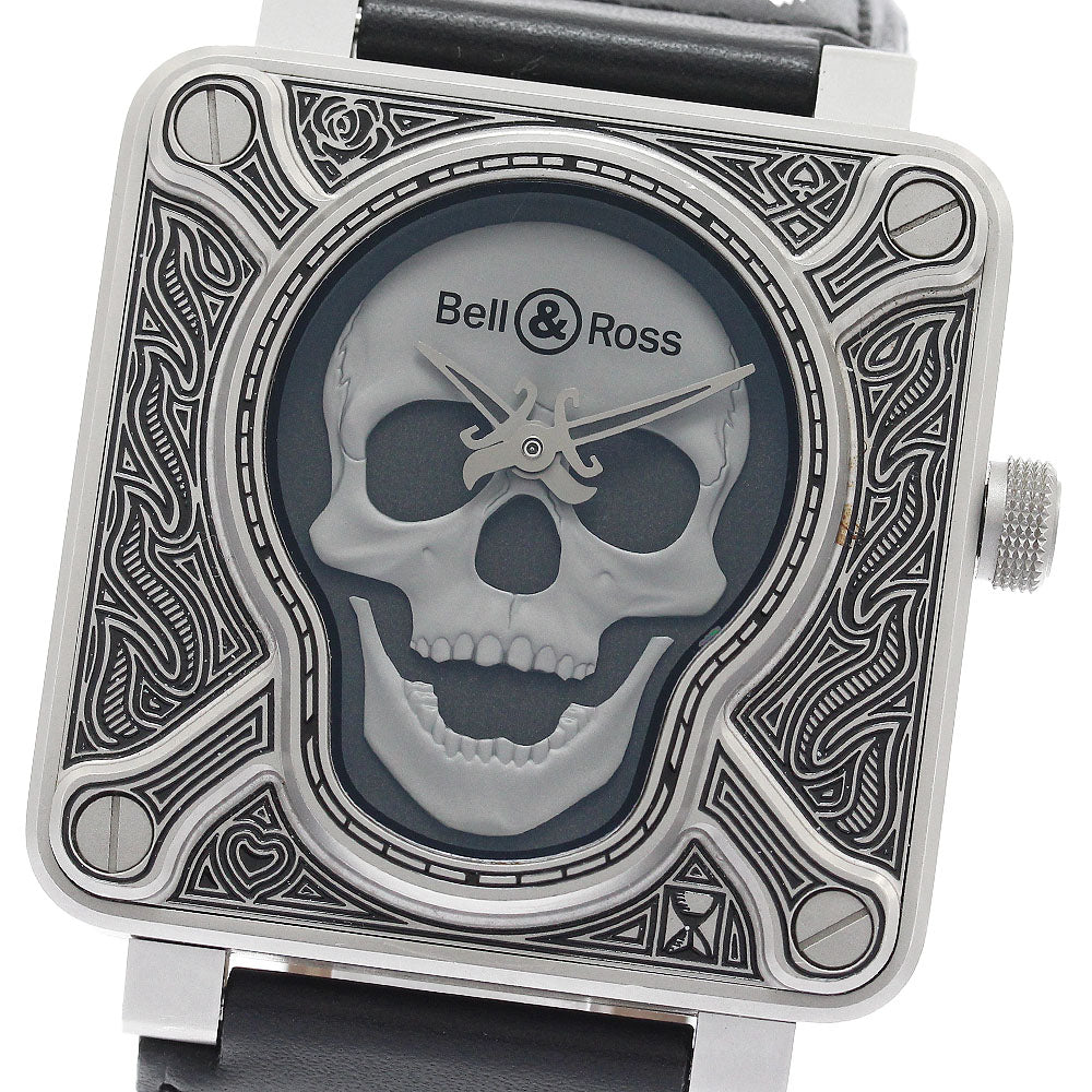 Bell＆Ross BR0192-SKULL-BURN/BR01-92-S 500 limited Automatic Men's Watch_911318