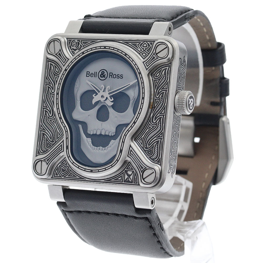 Bell＆Ross BR0192-SKULL-BURN/BR01-92-S 500 limited Automatic Men's Watch_911318