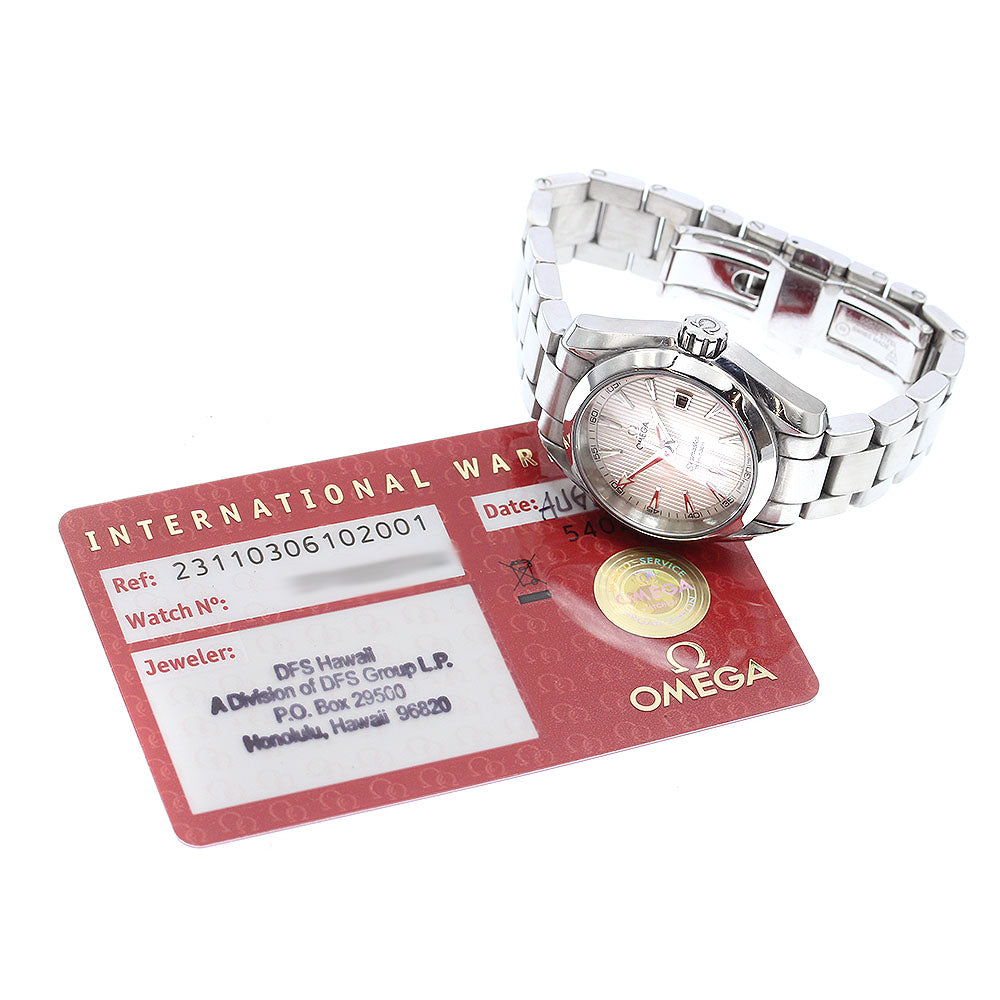 OMEGA Seamaster Aqua Terra 231.10.30.61.02.001 Date Quartz Ladies Watch_911355