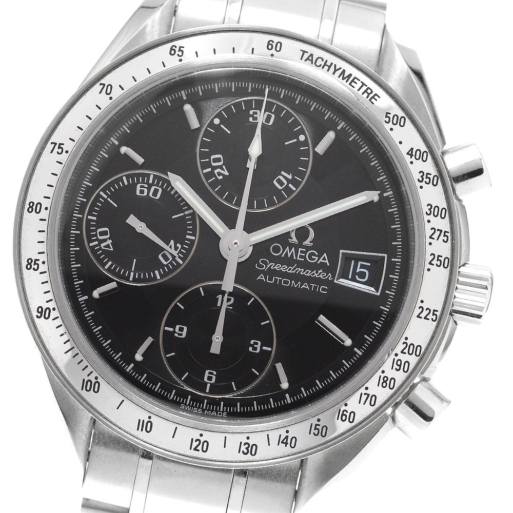 OMEGA Speedmaster 3513.50 Date Chronograph black Dial Automatic Men's_911357