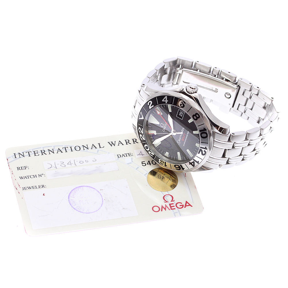 OMEGA Seamaster300 50th Anniversary Model 2534.50 GMT Automatic Men's_911358