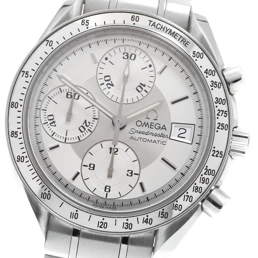 OMEGA Speedmaster 3513.30 Date Silver Dial Automatic Men's Watch_911367