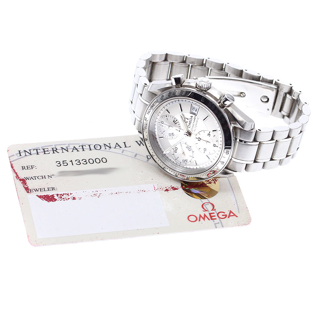 OMEGA Speedmaster 3513.30 Date Silver Dial Automatic Men's Watch_911367