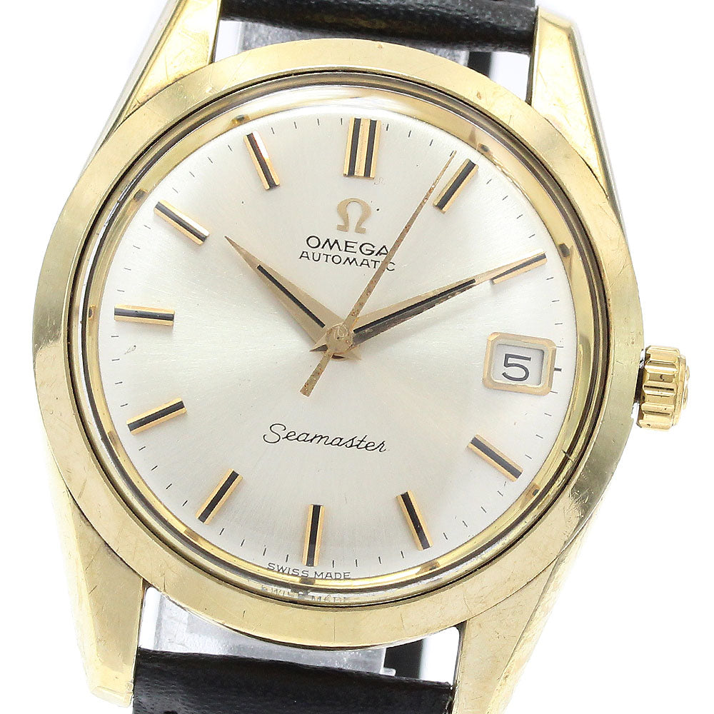 OMEGA Seamaster 166.010-63SC Cal.562 Date Silver Dial Automatic Men's_911371