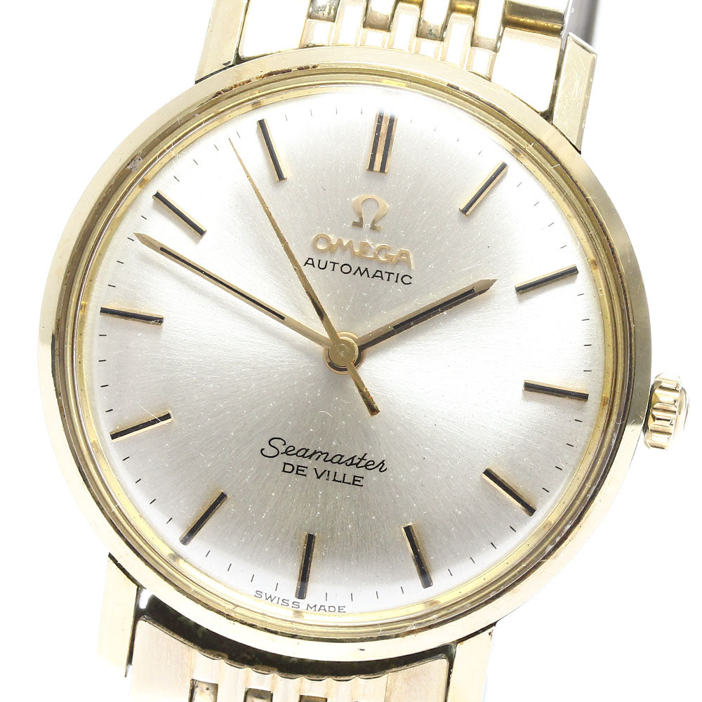 OMEGA Seamaster De Ville vintage Silver Dial Automatic Men's Watch_911375
