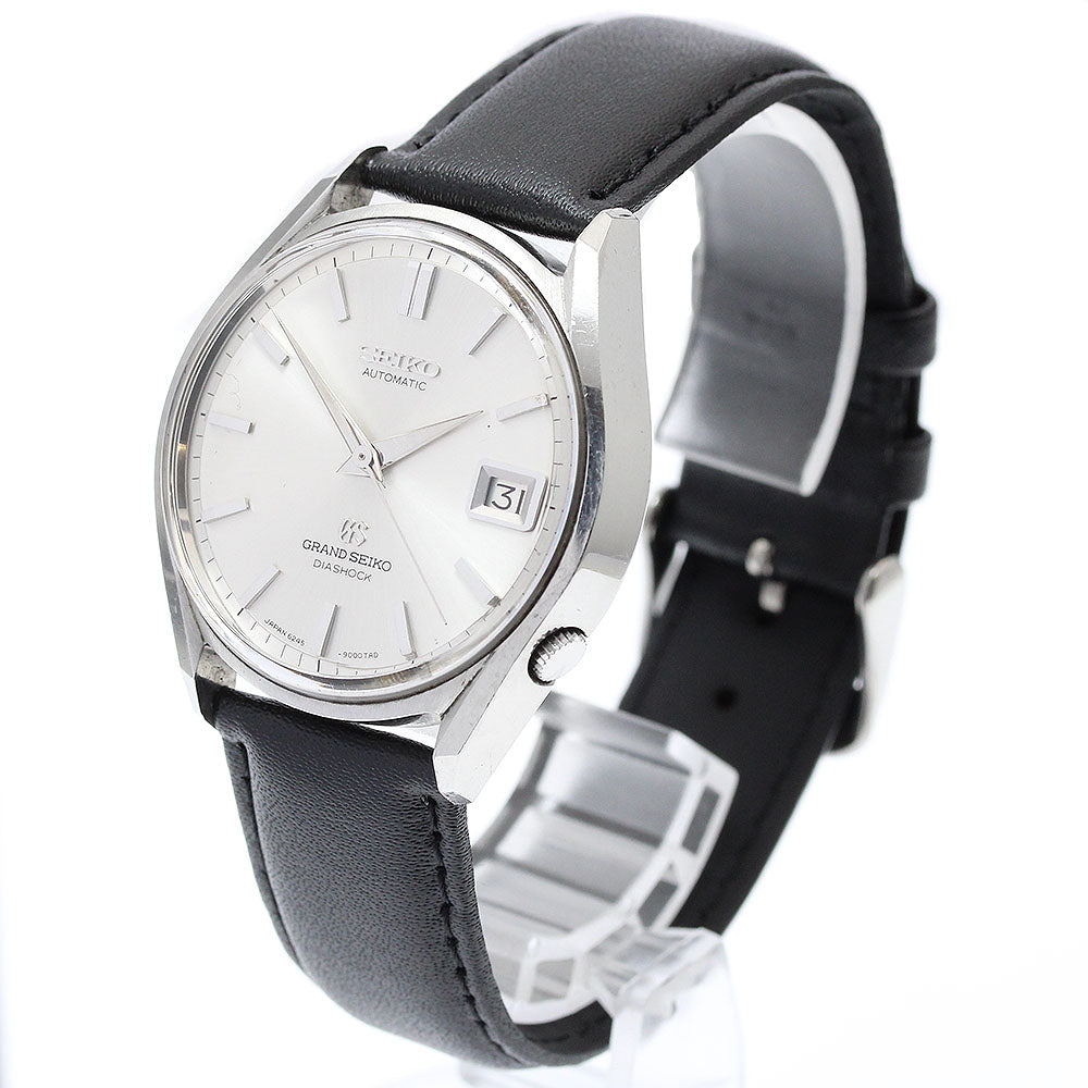 SEIKO Grand Seiko 6245-9000 Date Cal.6245A Silver Dial Automatic Men's Watch_911390