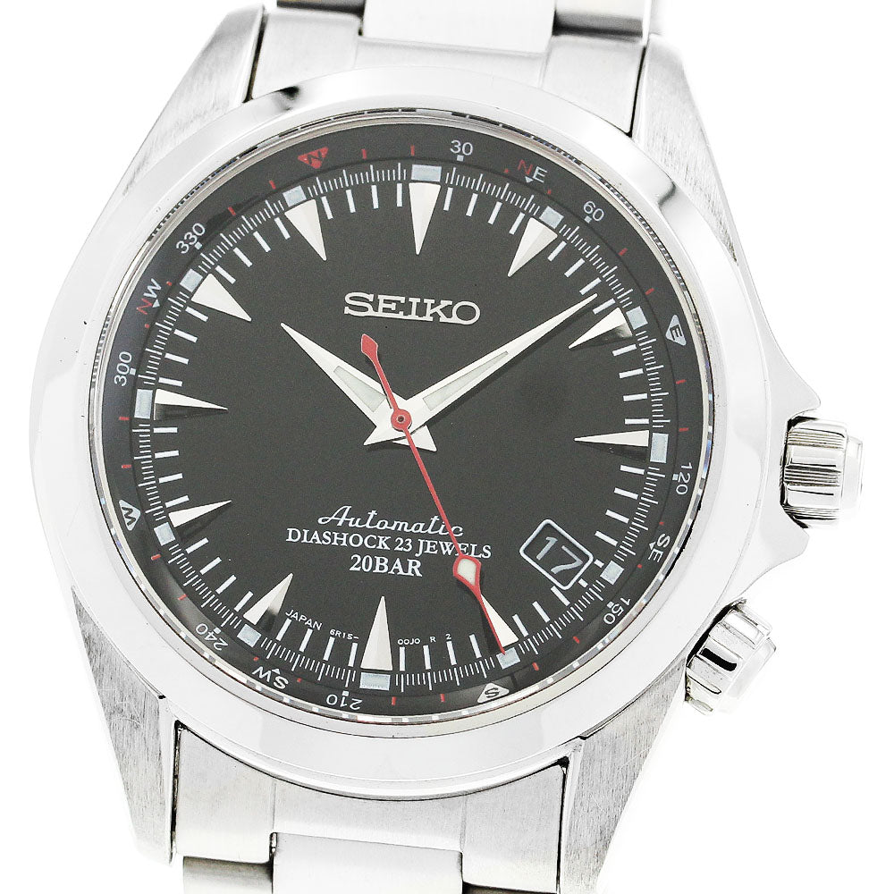 SEIKO Mechanical alpinist SARB015/6R15-00E0 black Dial Automatic Men's_911400