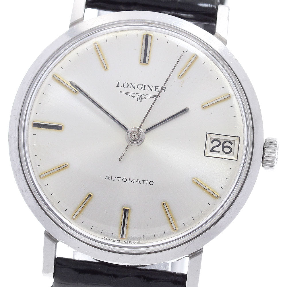 LONGINES Vintage Date cal.345 Silver Dial Automatic Men's Watch_911401