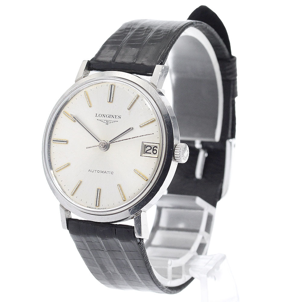 LONGINES Vintage Date cal.345 Silver Dial Automatic Men's Watch_911401