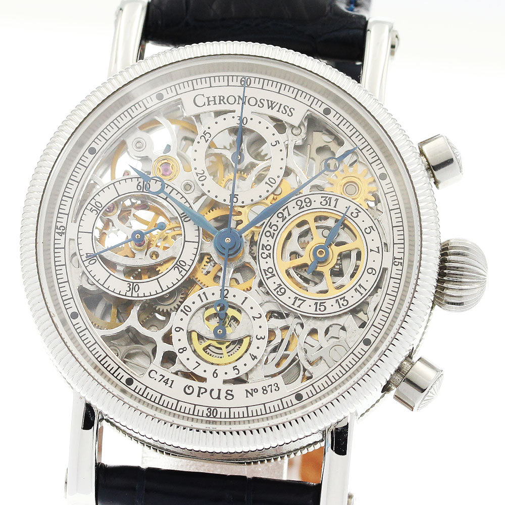 Chronoswiss Opus CH7523 Chronograph skeleton Dial Automatic Men's Watch_911411