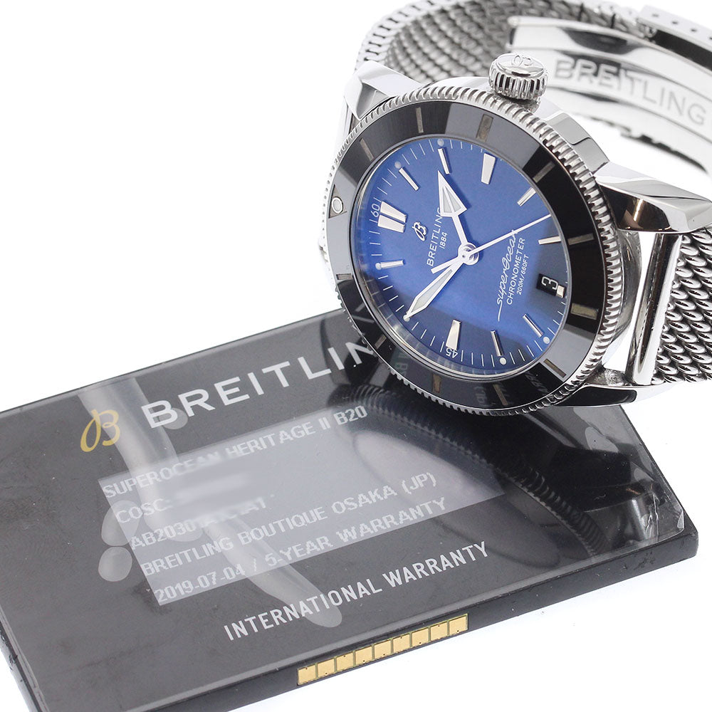 BREITLING Superocean HeritageII B20 AB2030 Date Automatic Men's Watch_911421