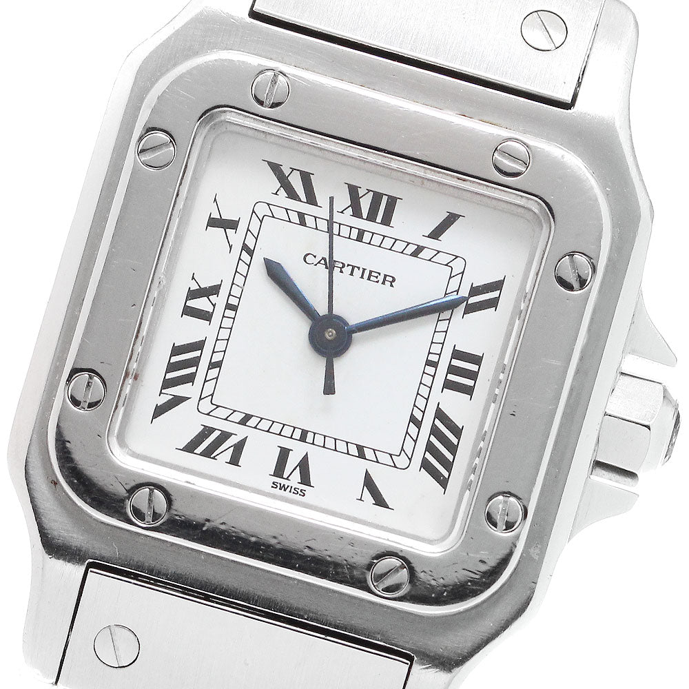 CARTIER Santos GalbeeSM white Dial Automatic Ladies Watch_911459