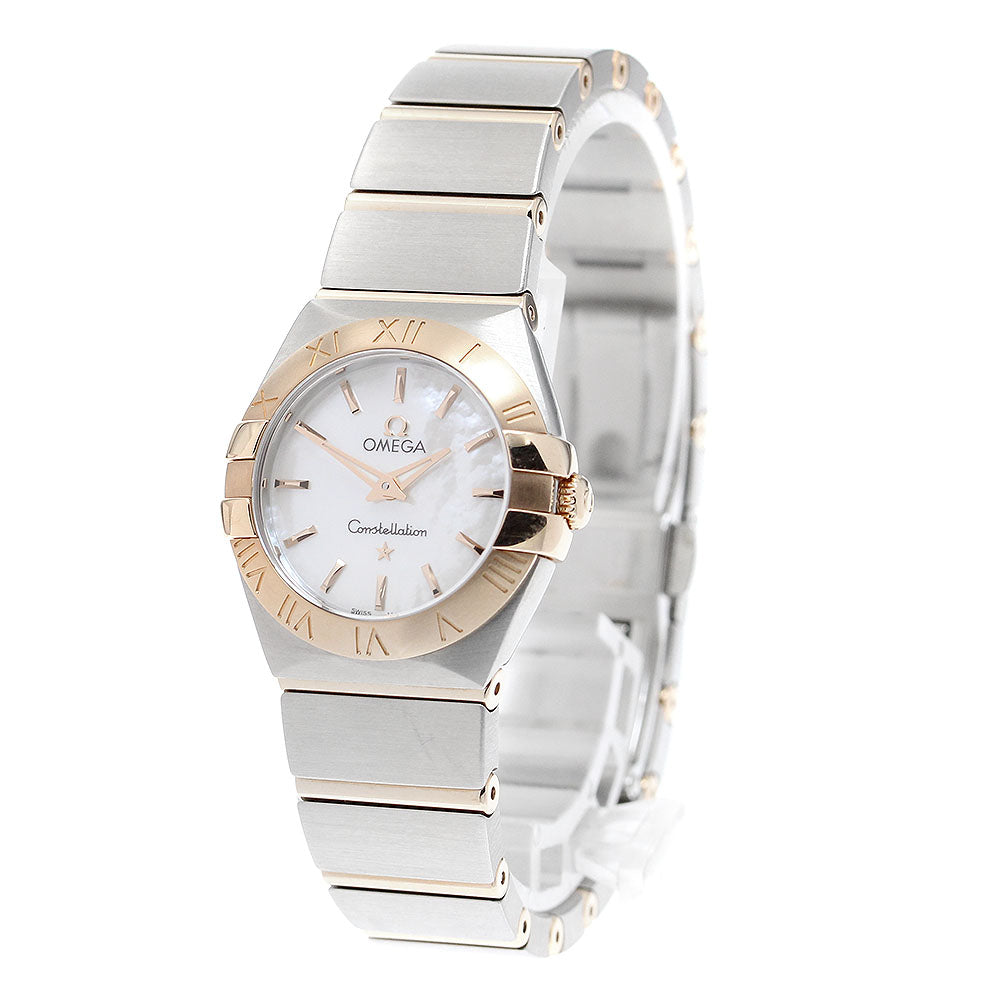 OMEGA Constellation 123.20.24.60.05.001 White shell dial White shell Dial Quartz Ladies Watch_911487