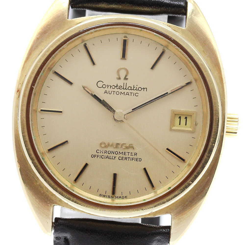 OMEGA Constellation CD168.0056 cal.1011 Date gold Dial Automatic Men's_911522