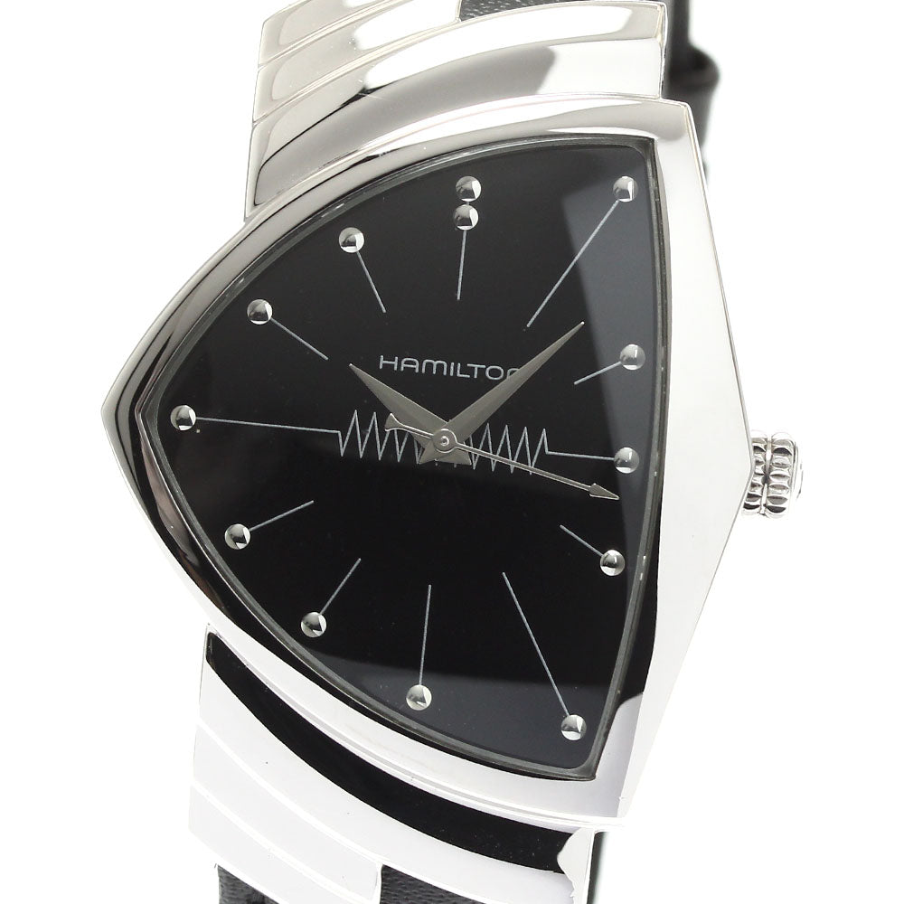 HAMILTON Ventura H244110 Black Dial Quartz Men's Watch_911525
