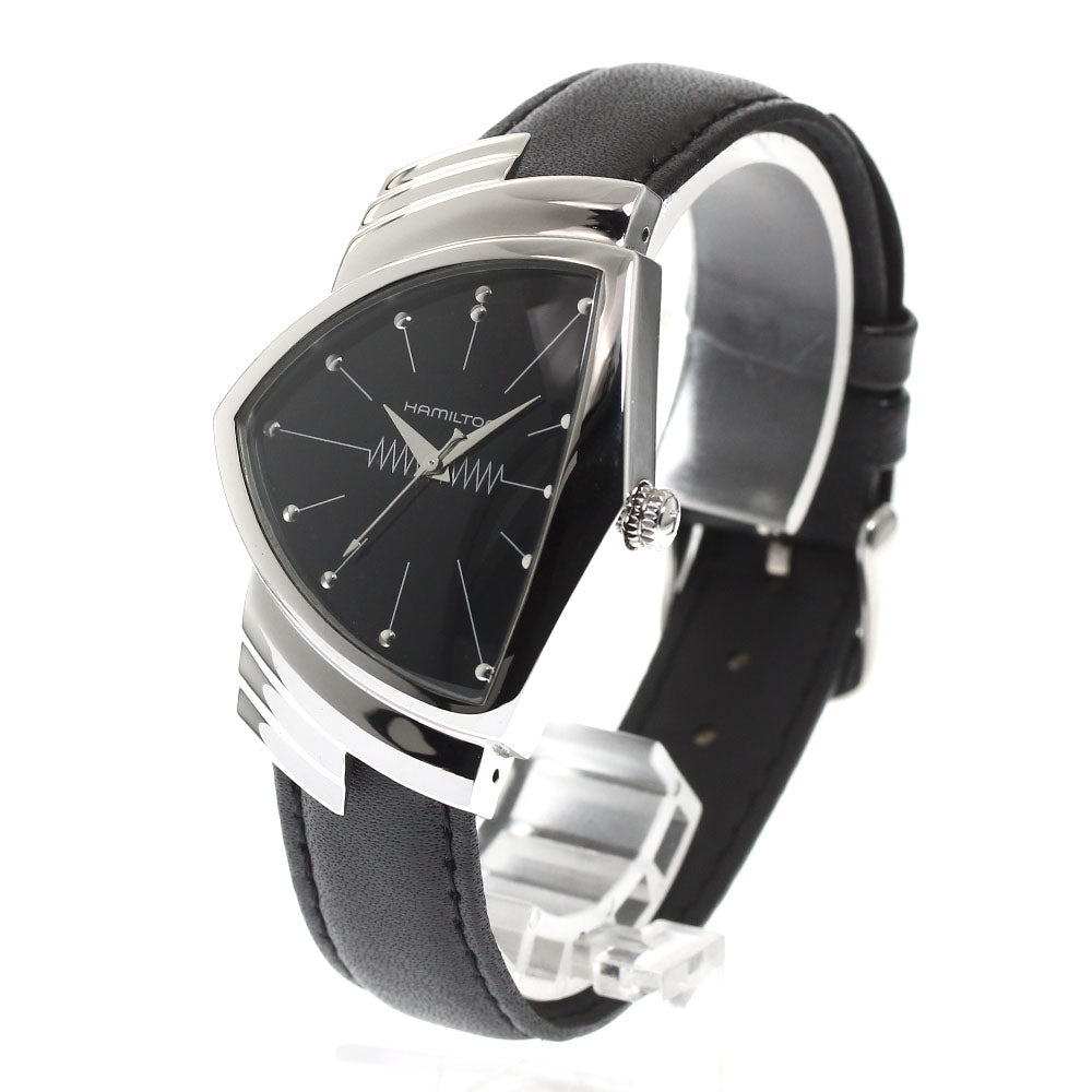 HAMILTON Ventura H244110 Black Dial Quartz Men's Watch_911525