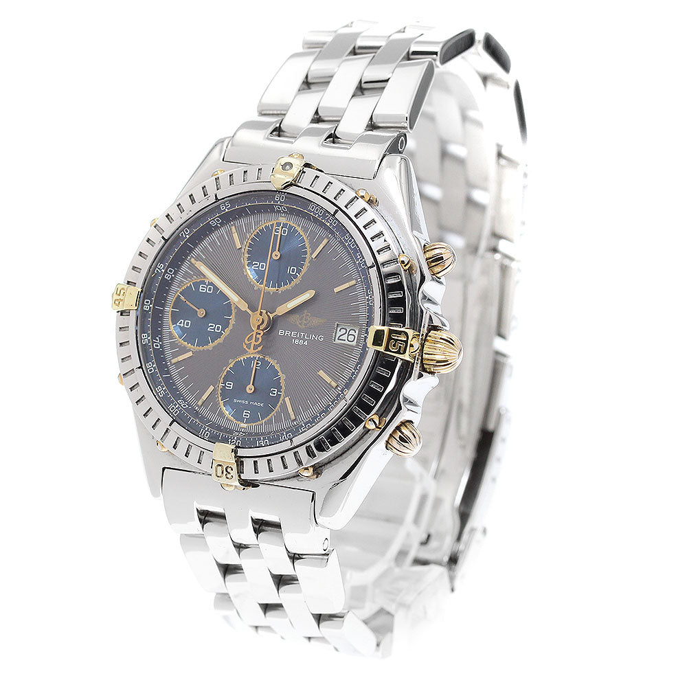 BREITLING Chronomat B13048 Date Gray / black Dial Automatic Men's Watch_911526