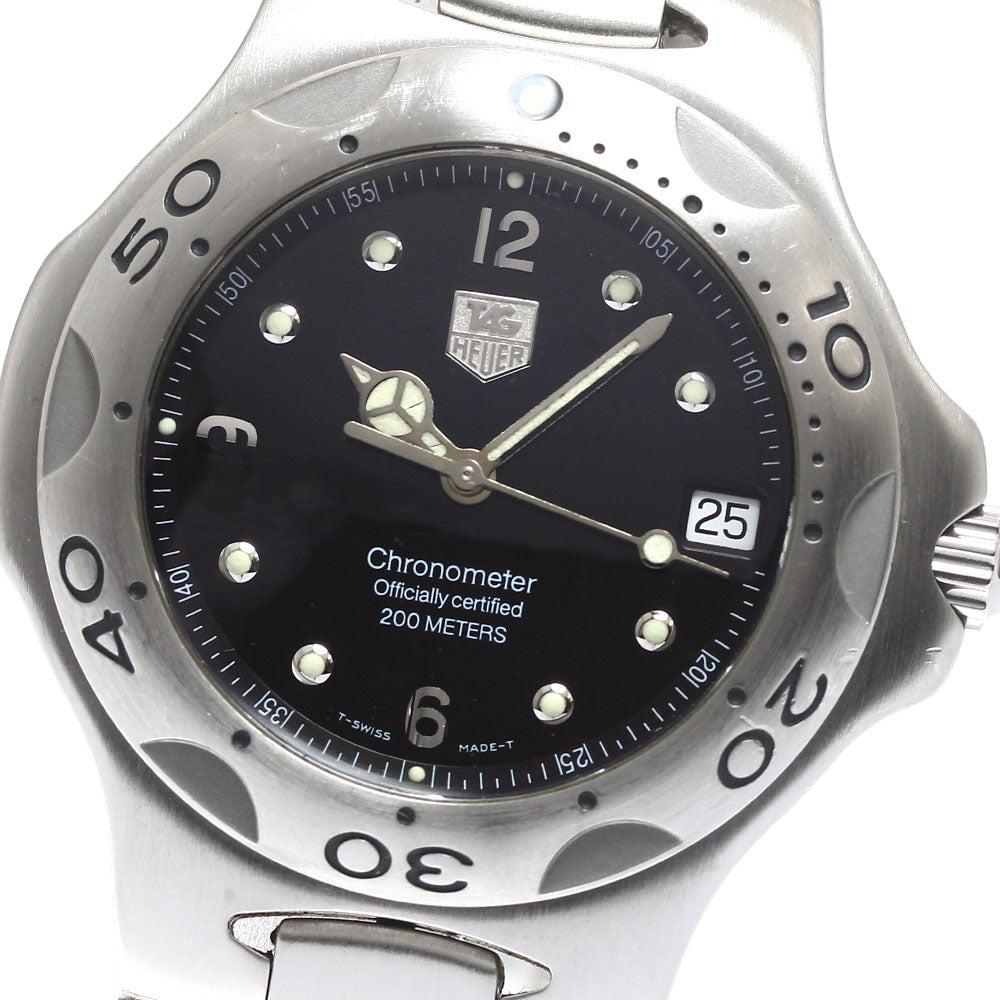 TAG HEUER Kylium WL5111 Date black Dial Automatic Men's Watch_911533