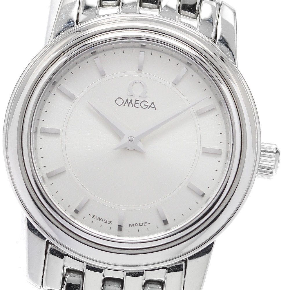 OMEGA De Ville Prestige 4570.31 Silver Dial Quartz Ladies Watch_911548