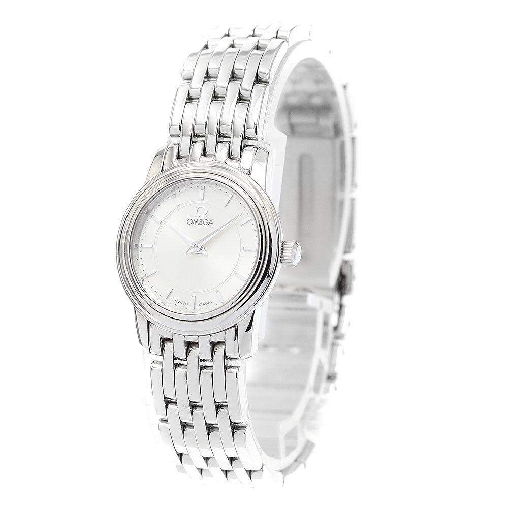 OMEGA De Ville Prestige 4570.31 Silver Dial Quartz Ladies Watch_911548