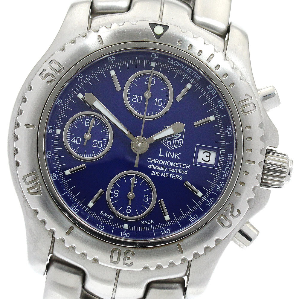 TAG HEUER Link CT5110 Chronograph Tachymeter Automatic Men's Watch_911551