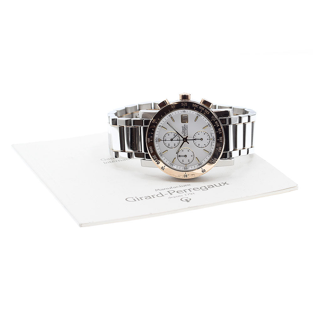 GIRARD PERREGAUX Gold Plated7000 7000 PG2 tone chronograph AT Men's_911557