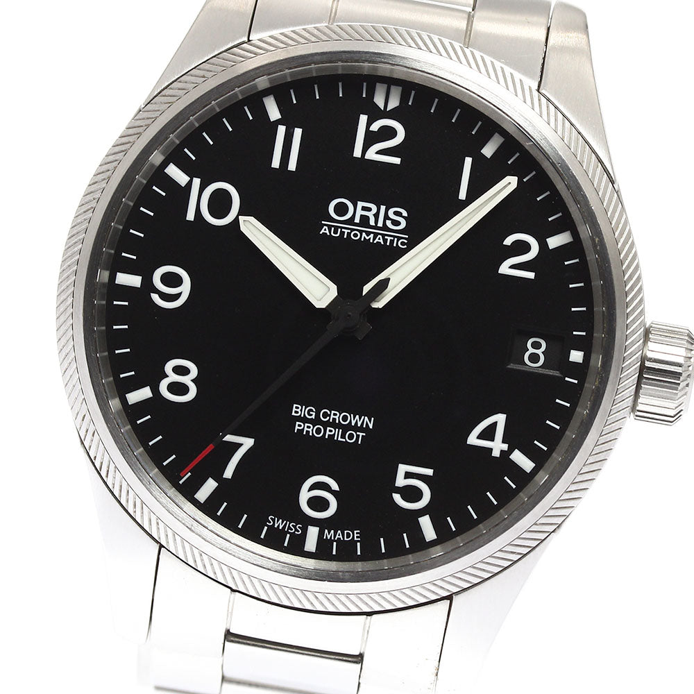 ORIS Big crown pro pilot 7697 Date black Dial Automatic Men's Watch_911564